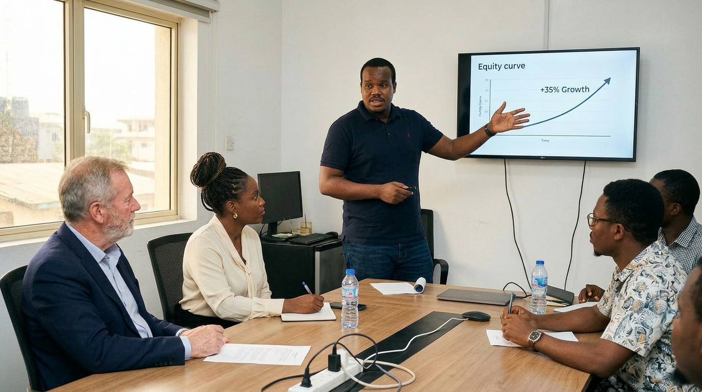 Investor briefings.